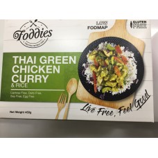 Foddies Thai Green Chicken Curry with Rice 350g (Buy In-Store ,or Buy On-Line and Collect from our Store - NO DELIVERY SERVICE FOR THIS ITEM)